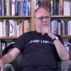 Herr Drechsel im Gespräch mit uns